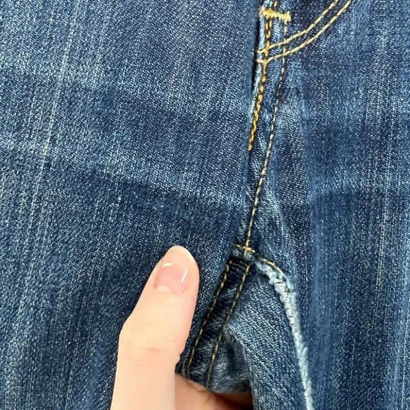 WOMENS 10 Long, W30, LEVIS 531 LOW WAIST SKINNY LEG 33 Inseam JEANS - Picture 4 of 9